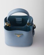 Prada Panier Saffiano Leather Mini-Bag - Image 3